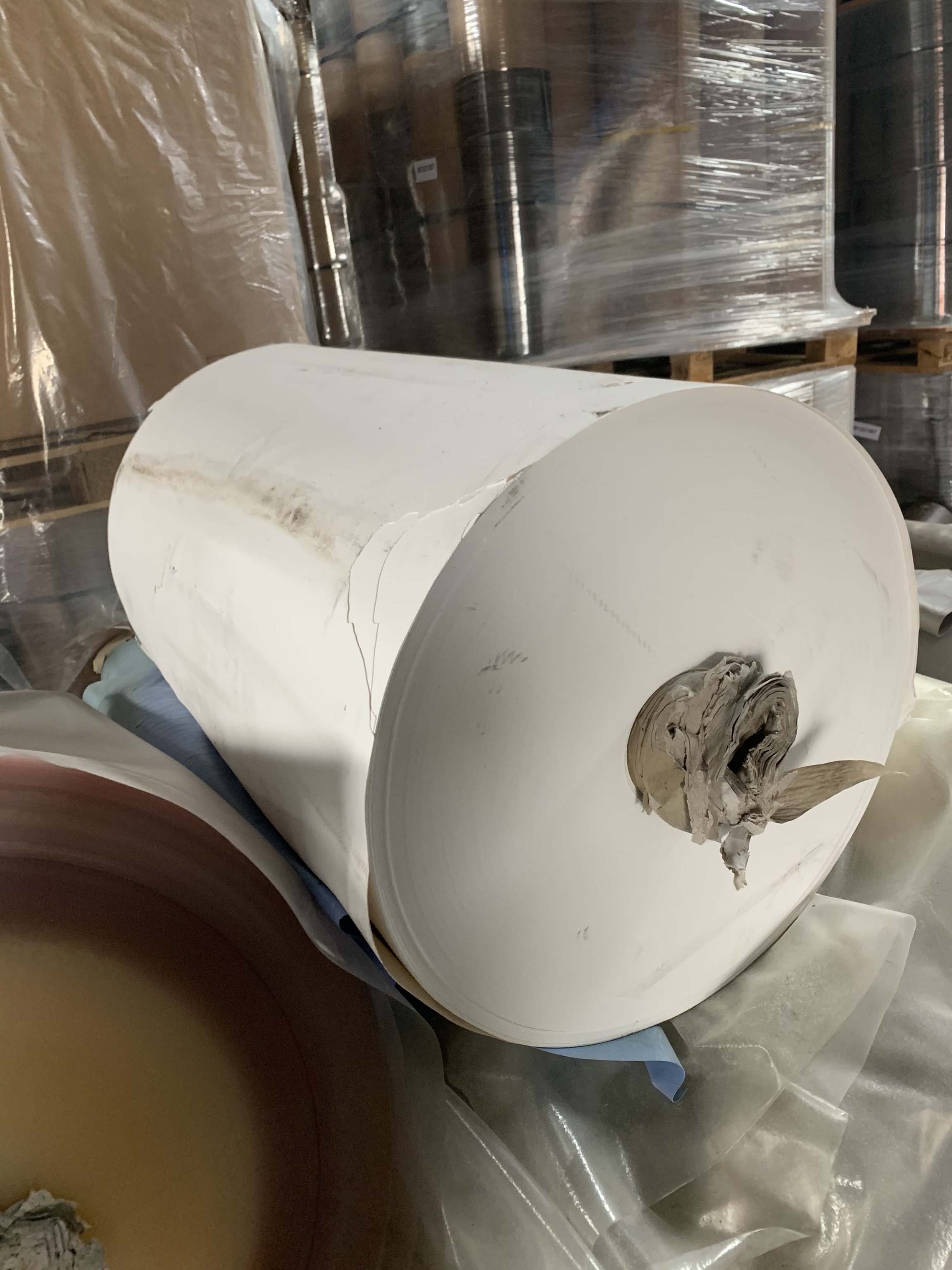 PVC, Rolls, rigid white pvc rolls