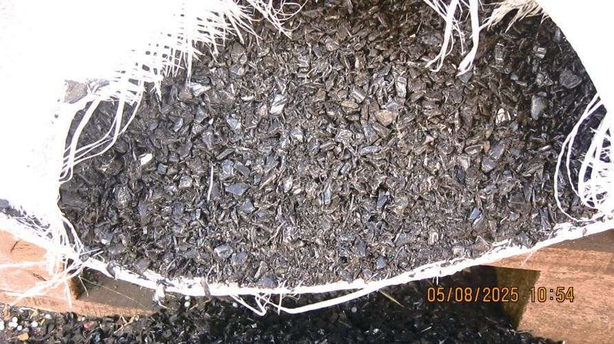 Black HDPE regrind 36281