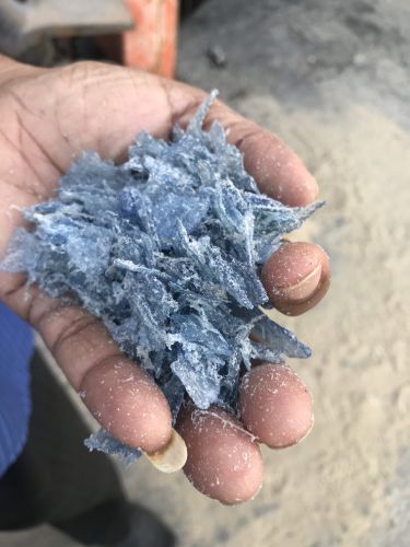 Recycled plastic scrap 16334