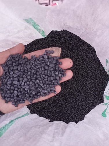 Plastic black granules 20591