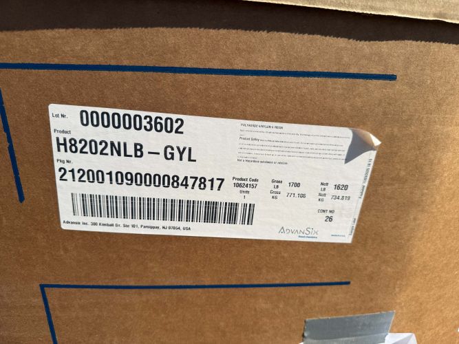 PA6. Aegis® H8202NLB Nylon 6 Injection Molding Homo 37562