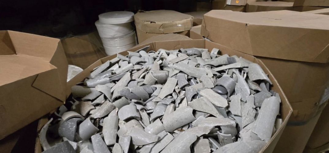 PVC pipe shredding  37523