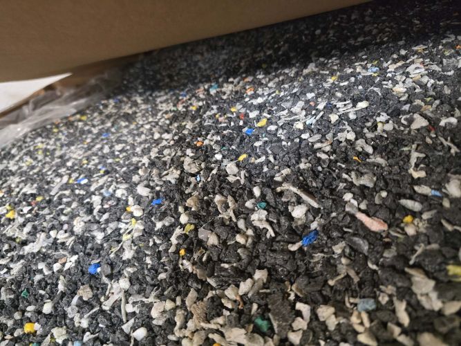 PE base regrind, color concentrate 37591