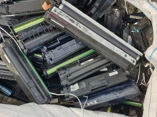 Laser printer toner.  20817