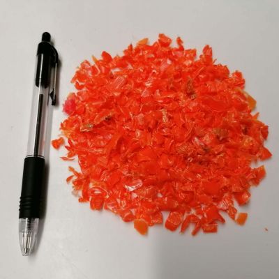 Orange HDPE Regrind - HDPE  for sale on Scrapo