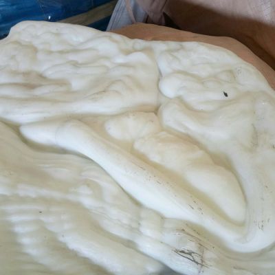 Hdpe natural white and black blow moulding lump - HDPE  for sale on Scrapo