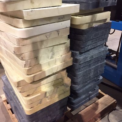 500kg linear PP composite with Fibre glass injection moulds. Can be used for regrind or reprocessing - PP for sale on Scrapo