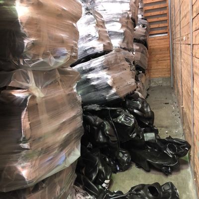 HDPE-EVOH CAR TANKS POSTPRODUCTION SCRAP - HDPE  for sale on Scrapo
